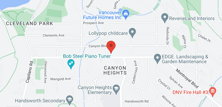map of 962 MONTROYAL BOULEVARD